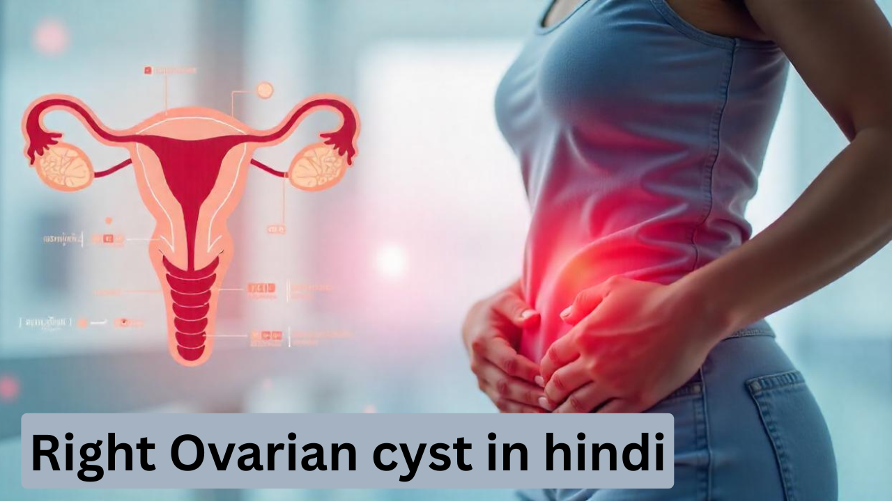 दाहिने अंडाशय की गांठ (Right Ovarian Cyst in Hindi)